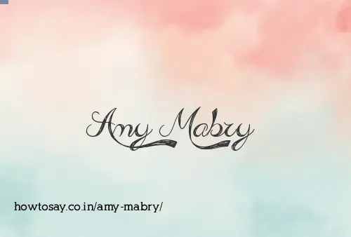 Amy Mabry