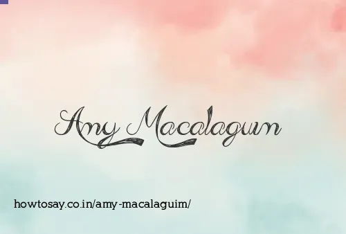 Amy Macalaguim