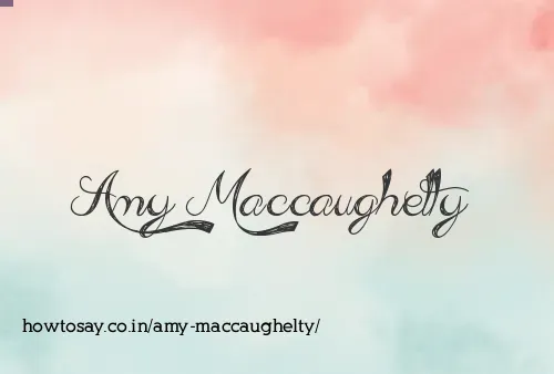 Amy Maccaughelty