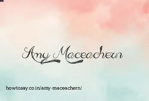 Amy Maceachern