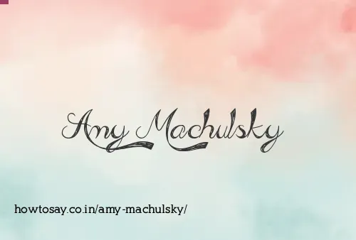 Amy Machulsky