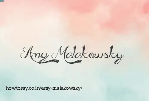 Amy Malakowsky