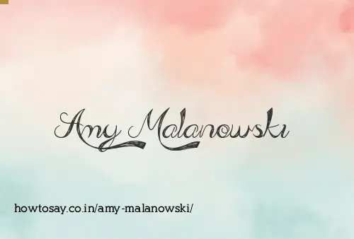Amy Malanowski