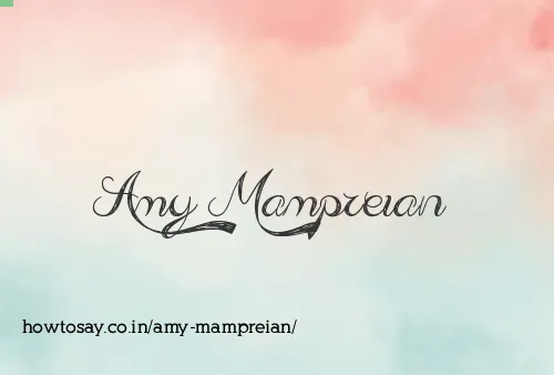 Amy Mampreian