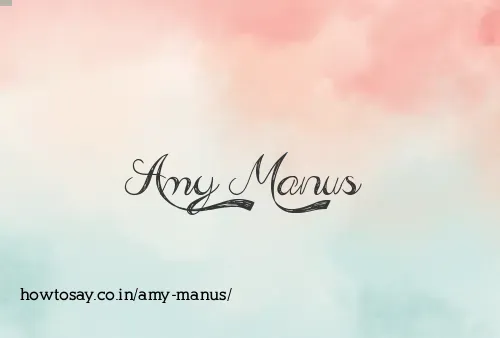 Amy Manus