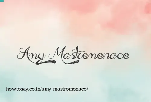 Amy Mastromonaco