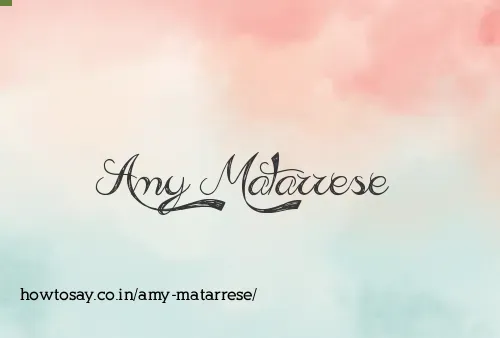 Amy Matarrese
