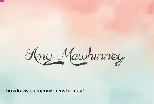 Amy Mawhinney