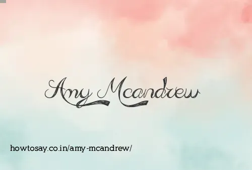Amy Mcandrew