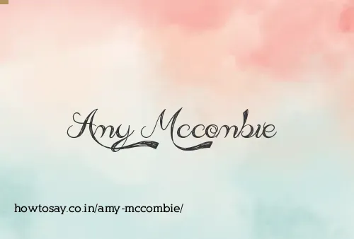 Amy Mccombie