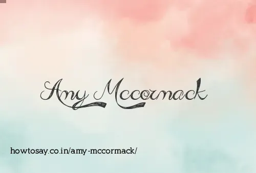 Amy Mccormack