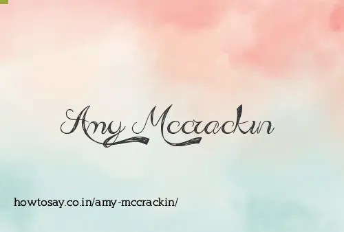 Amy Mccrackin