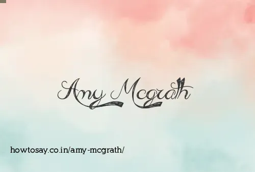 Amy Mcgrath