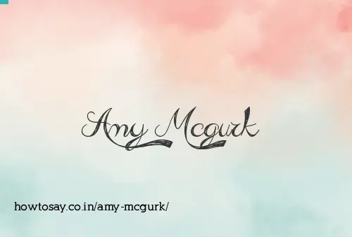Amy Mcgurk