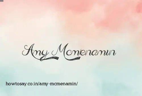Amy Mcmenamin