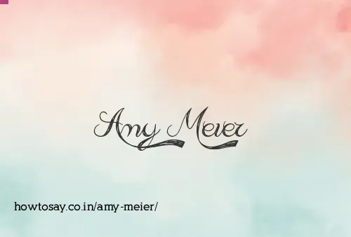 Amy Meier