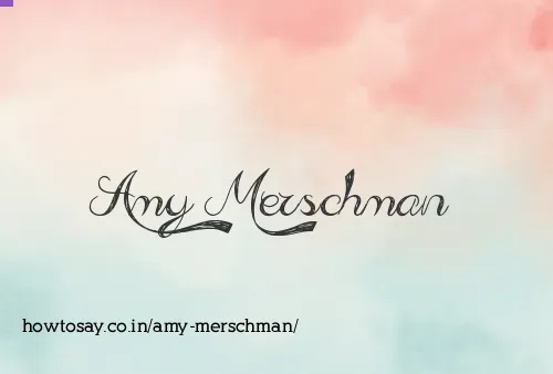 Amy Merschman