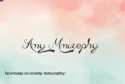 Amy Mmurophy