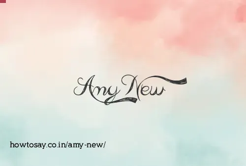 Amy New