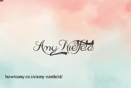 Amy Nietfeld