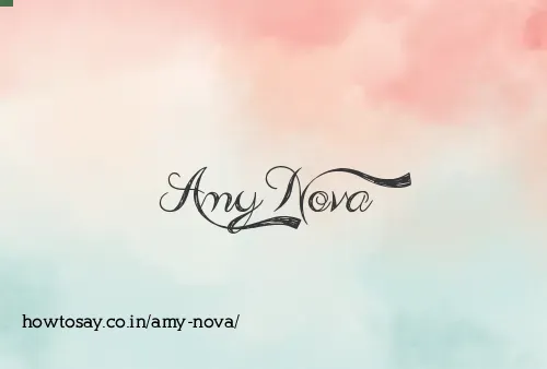 Amy Nova