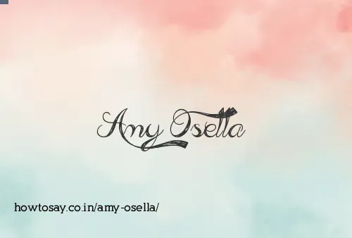Amy Osella