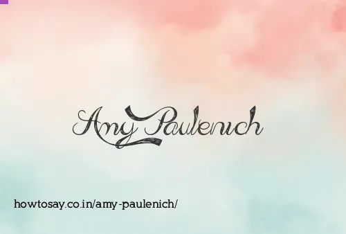 Amy Paulenich