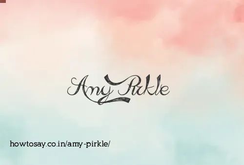 Amy Pirkle