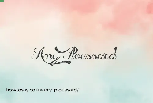 Amy Ploussard