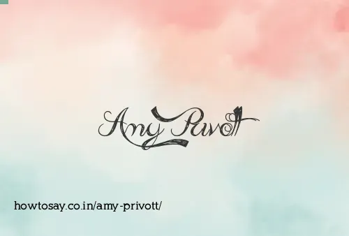 Amy Privott