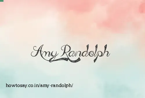 Amy Randolph