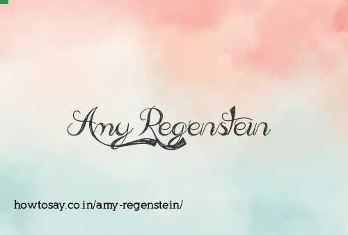 Amy Regenstein