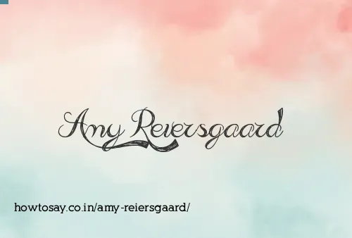 Amy Reiersgaard