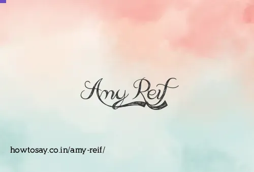 Amy Reif