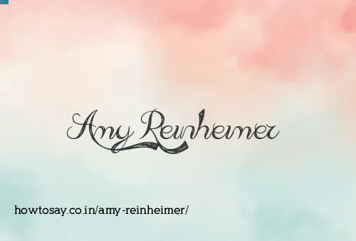 Amy Reinheimer