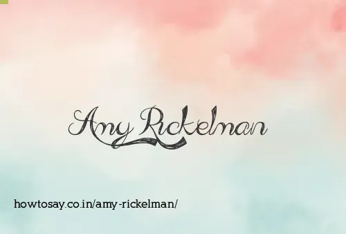 Amy Rickelman