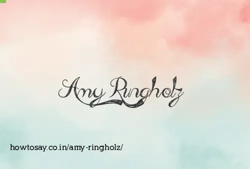 Amy Ringholz