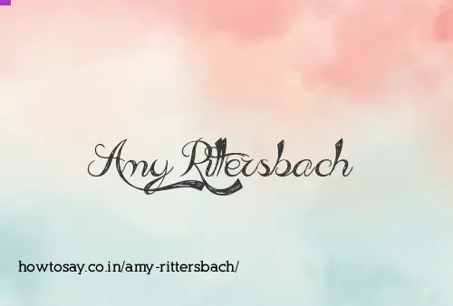 Amy Rittersbach
