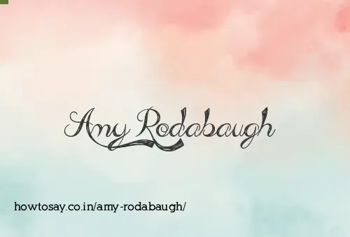 Amy Rodabaugh