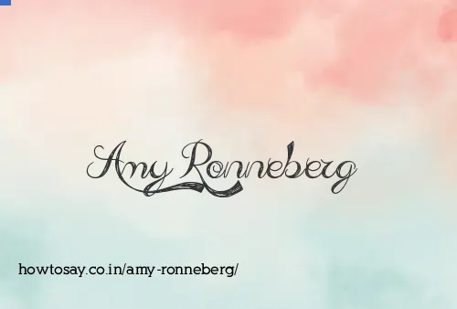 Amy Ronneberg