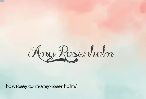 Amy Rosenholm