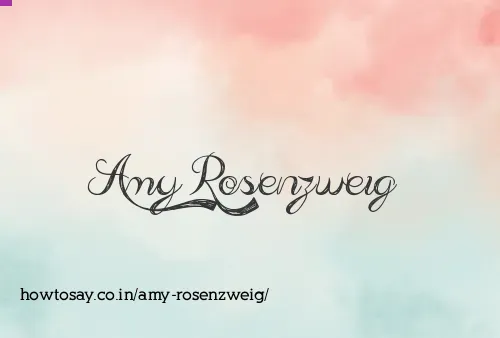 Amy Rosenzweig