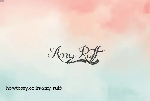 Amy Ruff