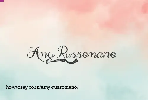 Amy Russomano