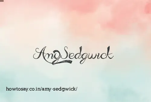 Amy Sedgwick