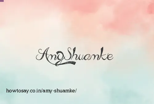 Amy Shuamke