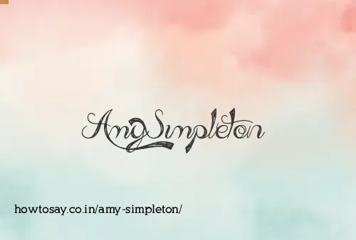 Amy Simpleton