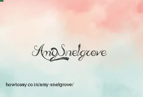 Amy Snelgrove