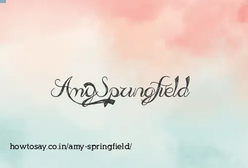 Amy Springfield