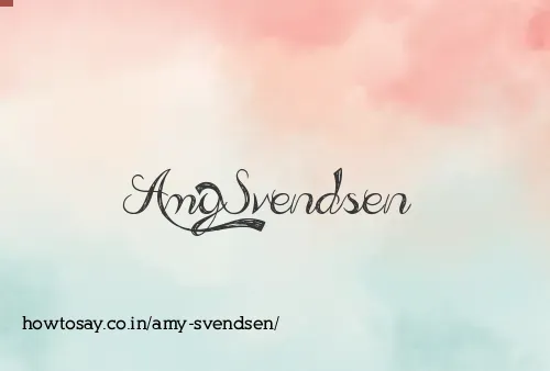 Amy Svendsen